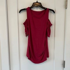 White House Black Market Cold Shoulder Top